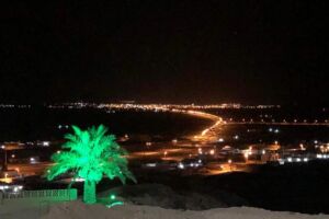 پروژه بزرگ روشنایی بلوار فاروق عباسی از جناح تا کهتویه به پایان رسید