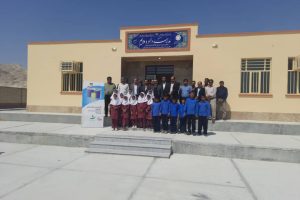 افتتاح مدرسه‌ی داوود ملایم در روستای محروم کاشونی از توابع منطقه جناح