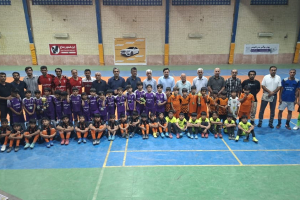 بهزیستی کمشک قهرمان اولین دوره مسابقات فوتسال نونهالان جام پرگان جناح شد + تصاویر