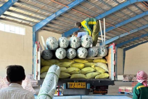 دو چمن مصنوعی مینی فوتبال در شهر جناح تخلیه شد / نصب این چمن ها در ورزشگاه گازال و زمین جنوب گلزار شهدا