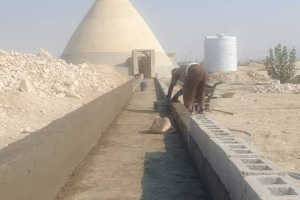 احداث ۴۰۰ متر کانال برای برکه های دودروا جناح در مراحل نهایی قرار دارد + تصاویر